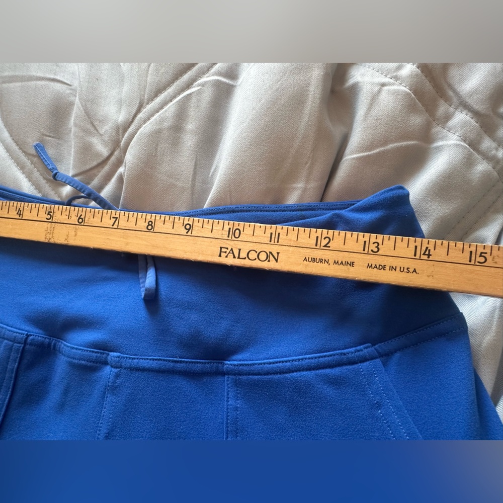 Free People Movement Cobalt blue joggers sweat pants high waist cargo pockets S - Picture 6 of 12